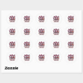 Support Squad Sickle Cell Awareness Month Gnomen S Ronde Sticker (Vel)