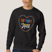Support Squad Team Be Kind School Support Teacher Trui (Voorkant)