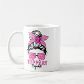 Support Squad Team Breast Cancer Awareness Warrior Koffiemok (Links)