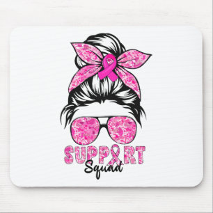 Support Squad Team Breast Cancer Awareness Warrior Muismat