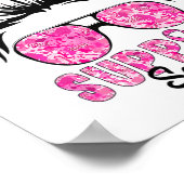 Support Squad Team Breast Cancer Awareness Warrior Poster (Hoek)