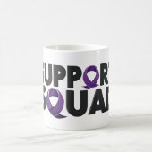 Support Squad Testiculaire Kanker Bewustzijn Koffiemok (Center)