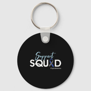 Support Squad - Type 1 diabetes Sleutelhanger