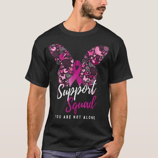 Support Squad U bent niet alleen een vlinder T-shirt (Voorkant)