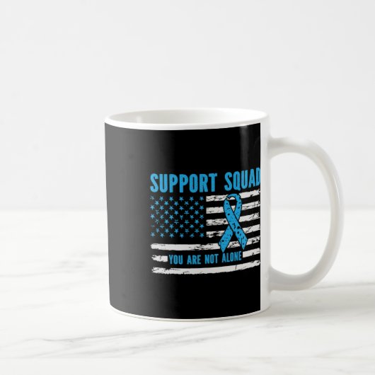 Support Squad U bent niet alleen Koffiemok (Rechts)