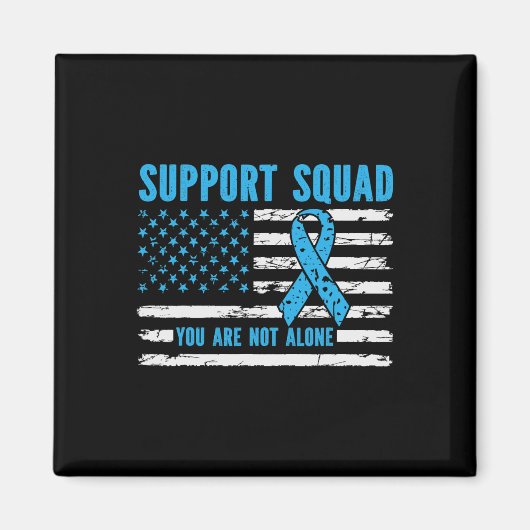 Support Squad U bent niet alleen Magneet (Voorkant)