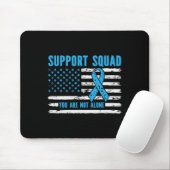 Support Squad U bent niet alleen Muismat (Met muis)