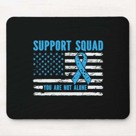 Support Squad U bent niet alleen Muismat (Voorkant)