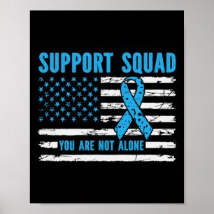 Support Squad U bent niet alleen Poster