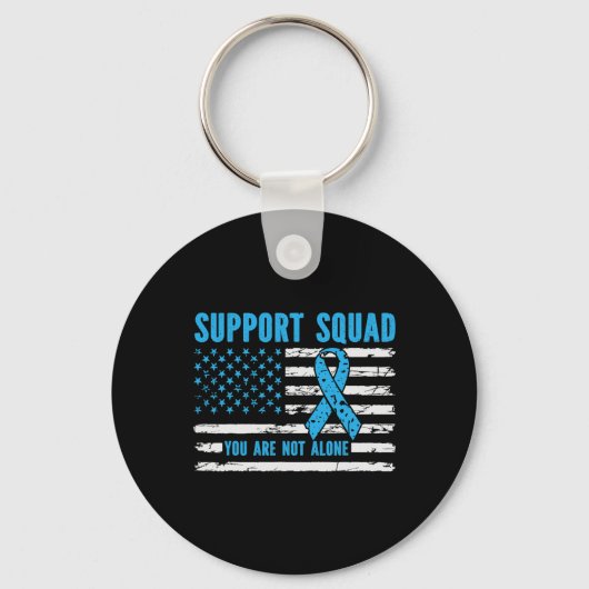 Support Squad U bent niet alleen Sleutelhanger (Voorkant)