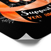 Support Squad U bent niet de enige met leukemie Aw Poster (Hoek)
