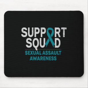 Support Squad UAL Adult Awareness Month Blauwgroen Muismat