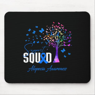 Support Squad voor Alopecia Awareness Muismat