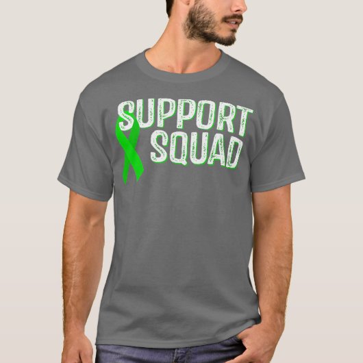 Support Squad voor kruidenondersteuning T-shirt (Voorkant)