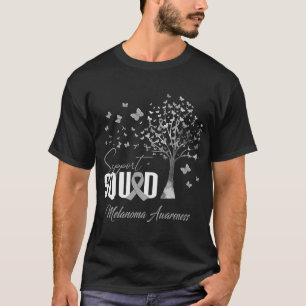 Support Squad voor Melanoom Bewustzijn T-shirt