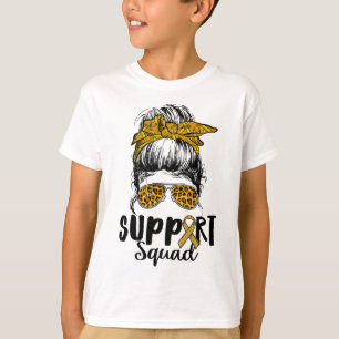 Support Squad Vrouwen Leopard Messy Bun RSD en CRP T-shirt