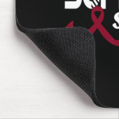 Support Squad Warrior Sickle Cell Awareness Vrouwe Muismat (Hoek)