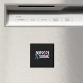 Support Squad Zelfmoordpreventie Awareness Ribbon Magneet (Insitu (Vaatwasser))