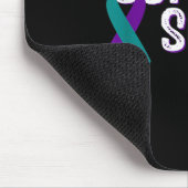 Support Squad Zelfmoordpreventie Awareness Ribbon Muismat (Hoek)