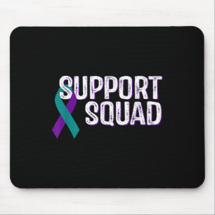 Support Squad Zelfmoordpreventie Awareness Ribbon Muismat