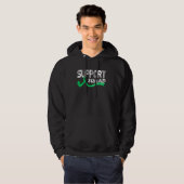 Support Squad Ziekte van Lyme Bewustzijn Ribbon Gr Hoodie (Voorkant volledig)