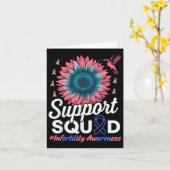 Support Squad Zonnebloem Warrior Onvruchtbaarheid  Kaart (Gele Bloem)