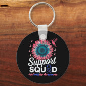 Support Squad Zonnebloem Warrior Onvruchtbaarheid  Sleutelhanger (Voorkant)