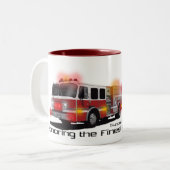 Support tegen brand tweekleurige koffiemok (Voorkant links)