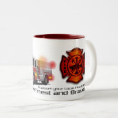 Support tegen brand tweekleurige koffiemok (Voorkant rechts)