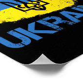 Support Ukraine With This Ukraine Flag I Stand Wit Poster (Hoek)