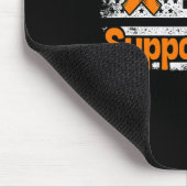 Support Unit Flag Bloedkanker Leukemie Bewustzijn Muismat (Hoek)