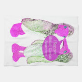 Support voor borstkanker theedoek (Horizontaal)