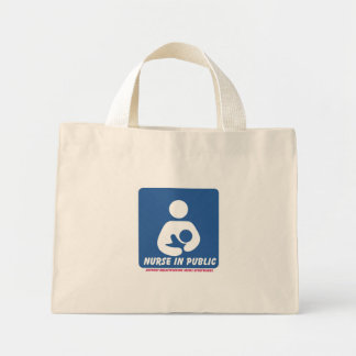 Support voor borstvoeding mini tote bag