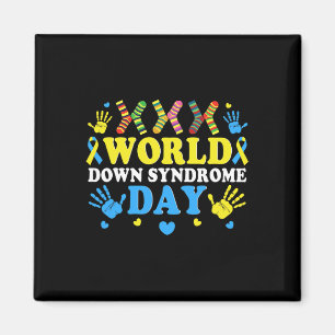 Support voor Cool Socks World Down Syndrome Awaren Magneet