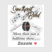 Support voor de metapoort-marchingband sticker (Vel)