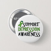 Support voor depressie ronde button 5,7 cm (Voorkant /achterkant)