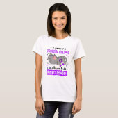 Support voor Domestic Violence Awareness Ribbon Gi T-shirt (Voorkant volledig)