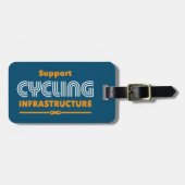 Support voor fietsinfrastructuur bagagelabel (Voorkant horizontaal)