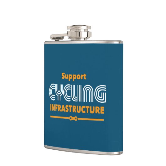 Support voor fietsinfrastructuur heupfles (Links)