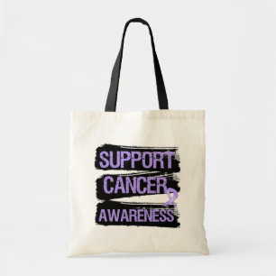 Support voor kankerbewustzijnsklasse tote bag