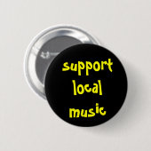 Support voor lokale Button voor muziek (Voorkant /achterkant)