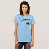 Support voor lokale theater t-shirt (Voorkant volledig)