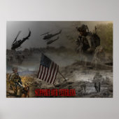 Support voor onze Amerikaanse veteranen Poster (Voorkant)