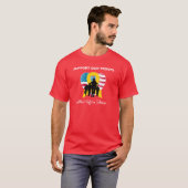 Support voor onze troepen die op vrijdag rood Draa T-shirt (Voorkant volledig)