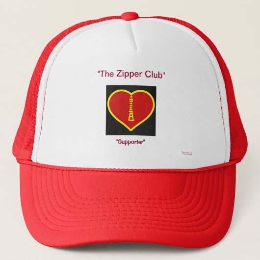 Support voor THe Zipper Club Trucker Pet (Voorkant)