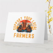 Support voor uw lokale boeren, Boerderij en Ranch  Kaart (Gele Bloem)
