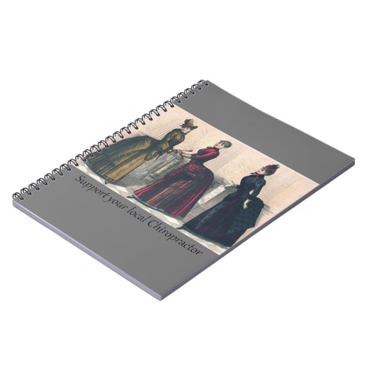 Support voor uw lokale Chiropractor Notitieboek (Linkerzijde)