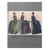 Support voor uw lokale Chiropractor Notitieboek (Voorkant)