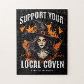 Support voor uw lokale coven legpuzzel (Verticaal)