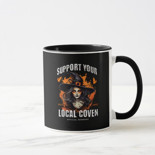 Support voor uw lokale coven mok (Rechts)